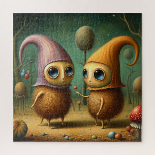 Strange creatures jigsaw puzzle