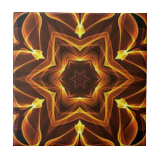  Strange/Exotic Design 03D~ Out Of The Crucible ~  Tile (Front)