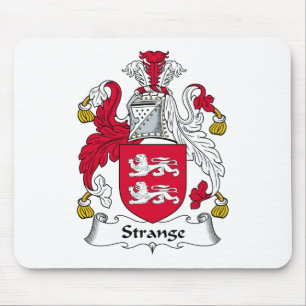 Strange Family Crest Mouse Mat