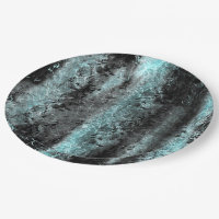 Strange fibrous texture in clear blue and black