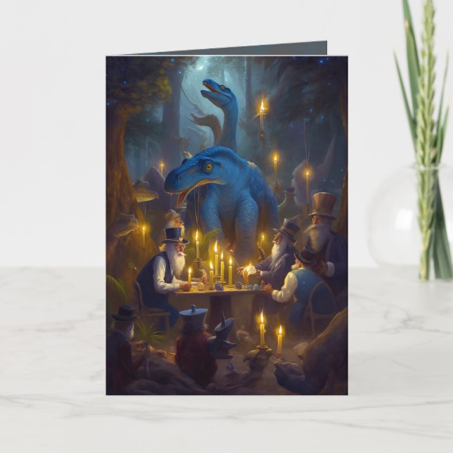 Strange Gathering Blank Card (Front)