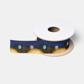 strange lights in the night satin ribbon