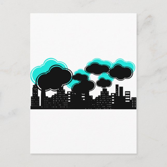 Strange Little City Postcard (Front)