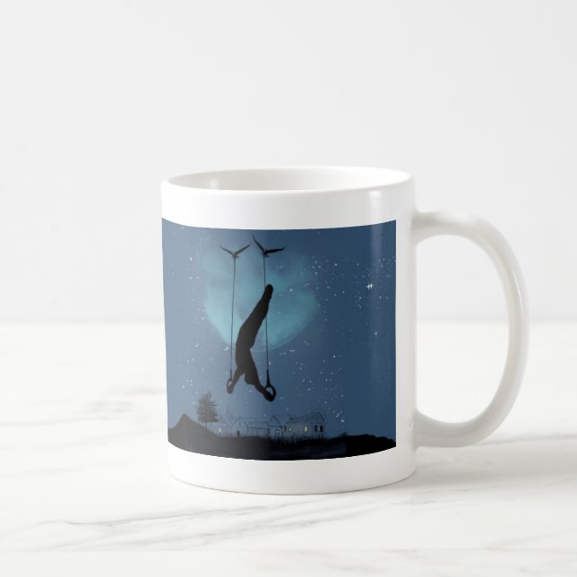 Strange night coffee mug (Right)