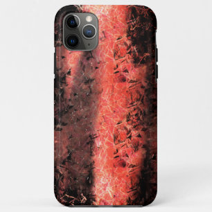 Strange reddish coral texture iPhone 11 pro max case