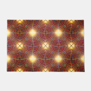 Strange repetition lines generating light circles  doormat