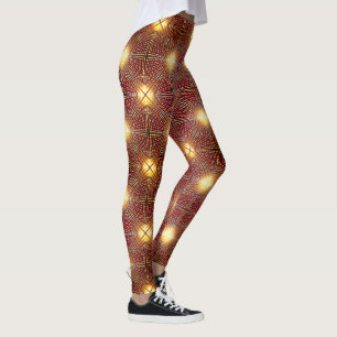 Strange repetition lines generating light circles  leggings
