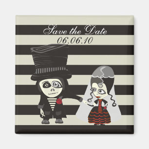 Strange Save the Date Magnet