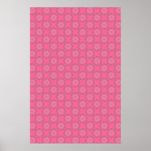 Strange Spiral Pattern Poster