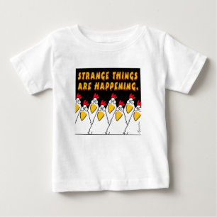 STRANGE THINGS ARE HAPPENING Sandra Boynton T-Shir Baby T-Shirt