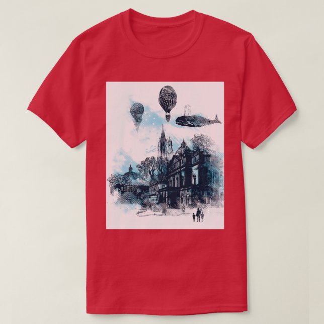 strange town T-Shirt (Design Front)