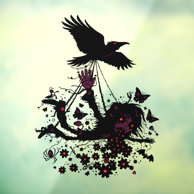 Strange Trip Through The Sky Window Cling (Sheet 3)