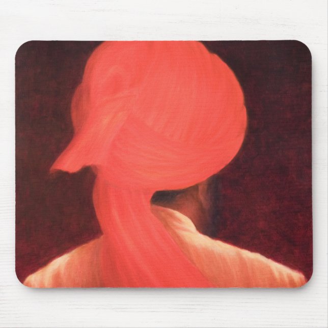 Strange Turban Mouse Mat (Front)