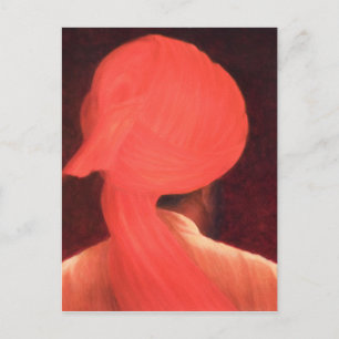 Strange Turban Postcard