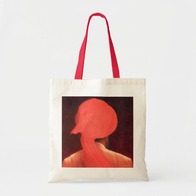 Strange Turban Tote Bag (Front)