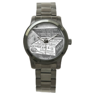 Strange vintage potato advert watch