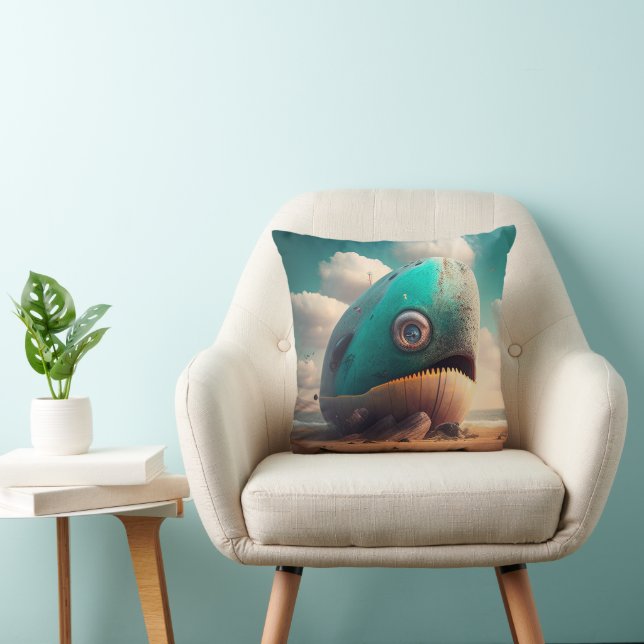 Strange Whale Cushion (Chair)
