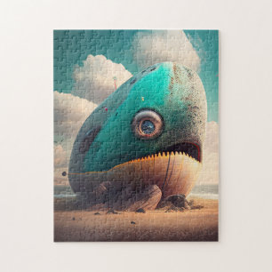 Strange Whale Jigsaw Puzzle