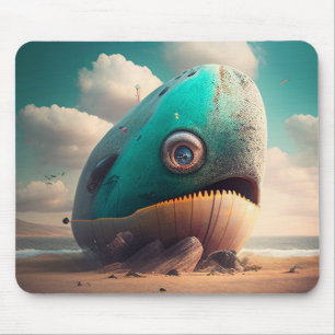 Strange Whale Mouse Mat