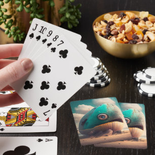 Strange Whale Playing Cards