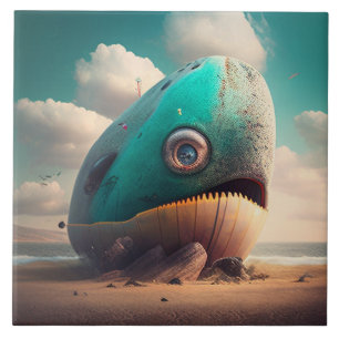 Strange Whale Tile