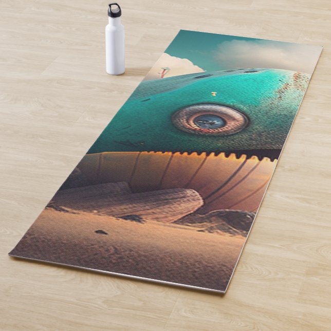 Strange Whale Yoga Mat (In Situ)