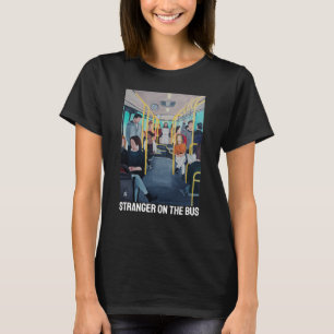 Stranger on the Bus Painting by Alfred Fox T-Shirt