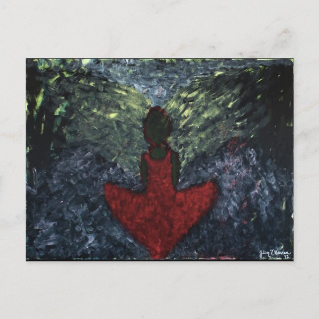 "Stranger Red" - Postcard (Front)