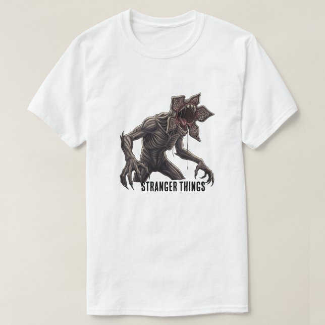 Stranger Things Monster | Horror Graphic T-Shirt (Design Front)