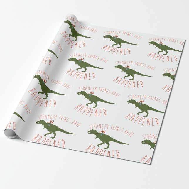 Stranger Things Wrapping Paper (Unrolled)