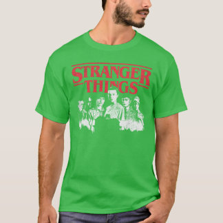 Strangerhings Eleven with Friends Portrait girl T-Shirt