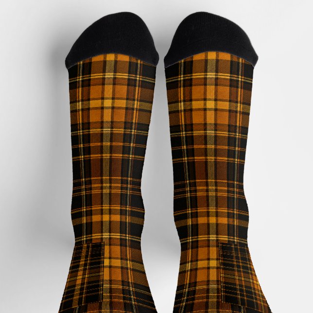 Strangers and Pilgrims Tartan Socks (Top)