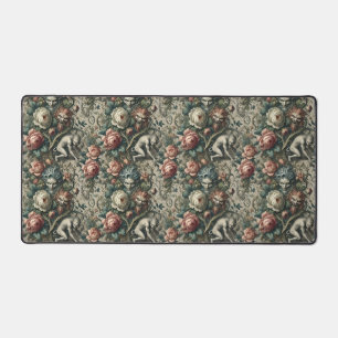 Strangers in the Park at Night – Gothic Victorian Desk Mat