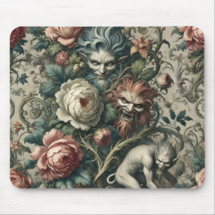Strangers in the Park at Night – Gothic Victorian Mouse Mat