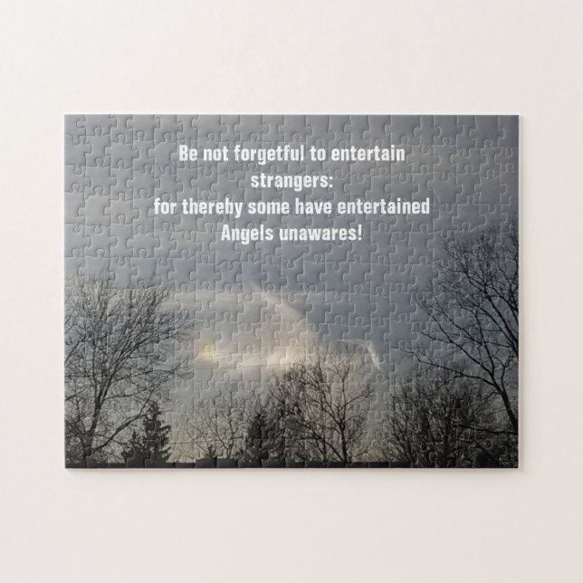 STRANGERS MAY BE ANGELS   JIGSAW PUZZLE (Horizontal)