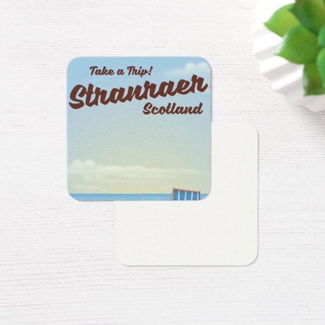 Stranraer Scotland vintage travel poster (Desk)