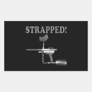 Strapped Rectangular Sticker