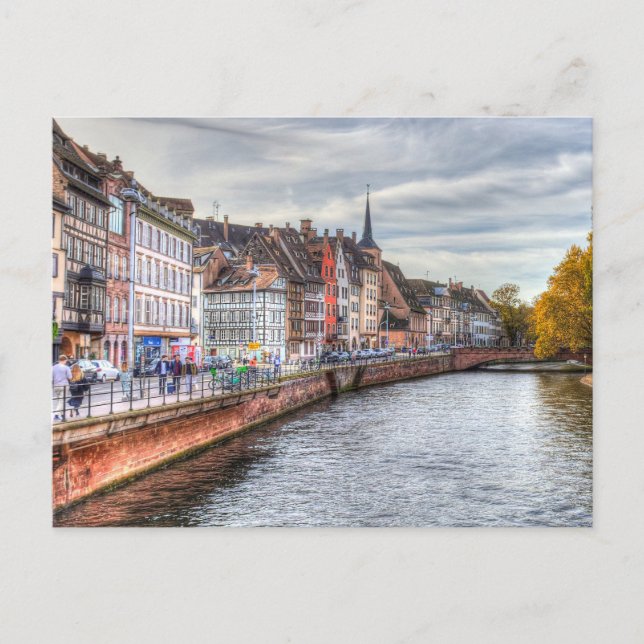  Strasbourg City View Postcard (Front)