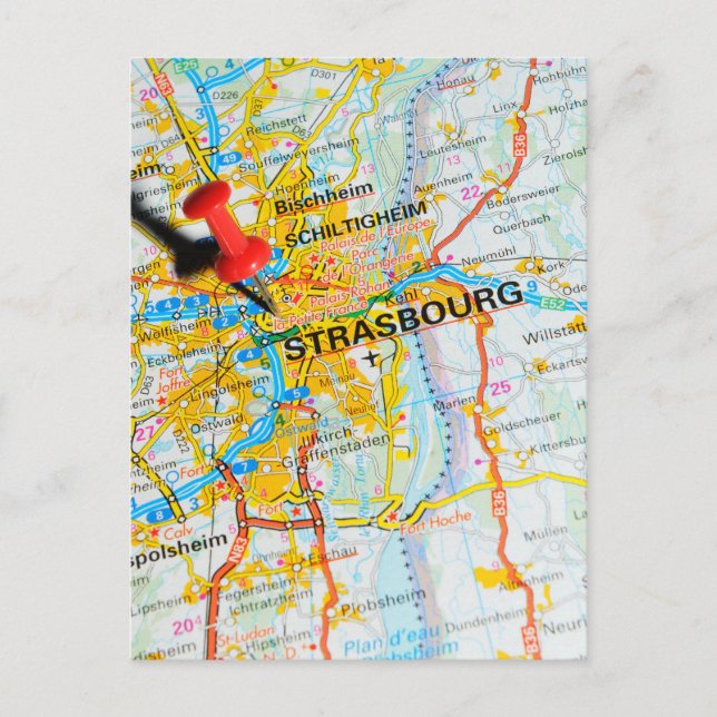 Strasbourg, France Postcard (Front)
