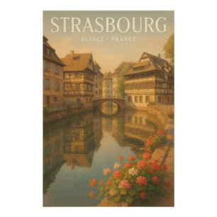 Strasbourg — France romance city Poster