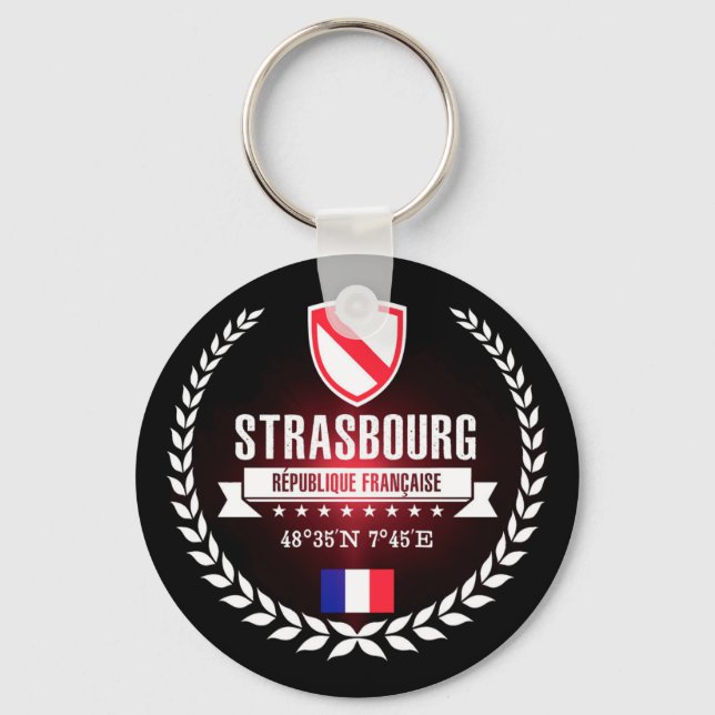 Strasbourg Key Ring (Front)
