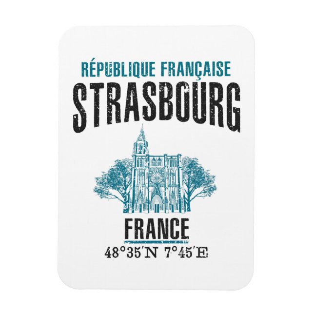 Strasbourg Magnet (Vertical)