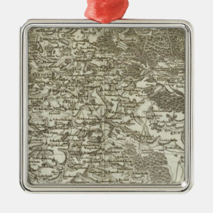 Strasbourg Metal Tree Decoration