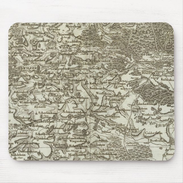 Strasbourg Mouse Mat (Front)