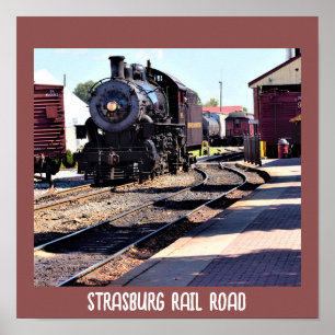 Strasburg Rail Road Train Poster
