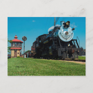 strasburg railroad #90 at J tower Postcard