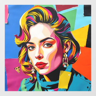 “Strasha” - Gloss Pop Collage Dream Window Cling