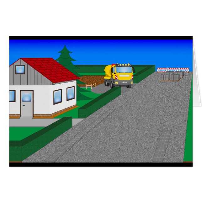 Straßen und Hausbau (Front Horizontal)