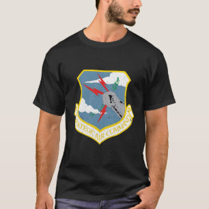 Strategic Air Comd Sac Cold War Grunge T-Shirt