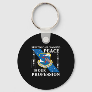 Strategic Air Command Usaf Cold War Peace Is Our P Key Ring